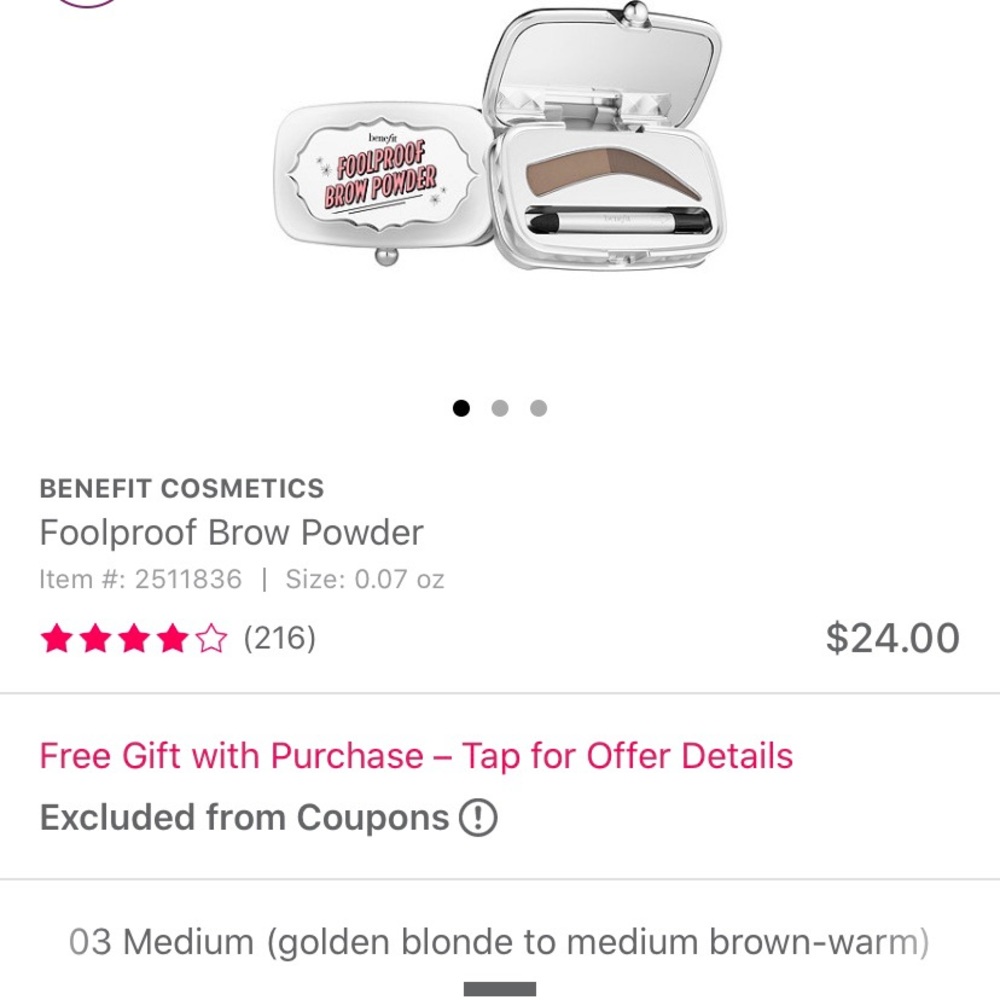 Foolproof Brow Powder